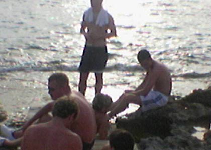 Pete Tong's Phone Pix from Cafe Mambo - 23rd July 2004

