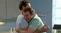 Ben and Roger hug