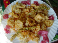 plate of tempura