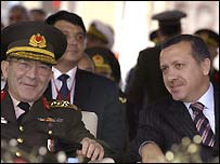 Genelkurmay Başkanı Özkök ve Erdoğan