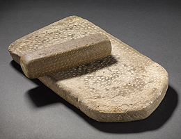 A pestle and mortar