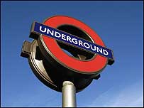 Tube sign