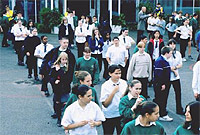 Disgyblion ysgol