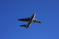 Plane taking off