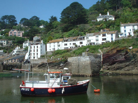 Polperro harbour