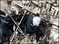 محل انفجار در الجزیره