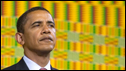 US President Barack Obama on his visit to the Ghanaian parliament
