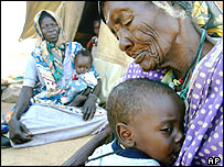 Refugiada sudanesa