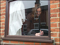 Surveying a window