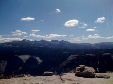 a mountain