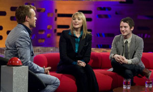 Graham Norton, Kim Cattrall and Elijah Wood on The Graham Norton Show