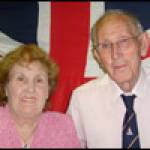 Stan & Joan Jarvis, after being filmed for BBC South East Today, June 2005. Stan & Joan Jarvis, after being filmed for BBC South East Today, June 2005.
