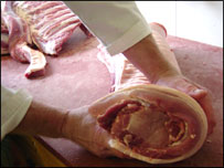 boneless joint of meat