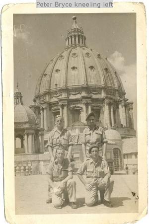 Peter Bryce in Rome