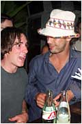 Who's the guy in the hat?