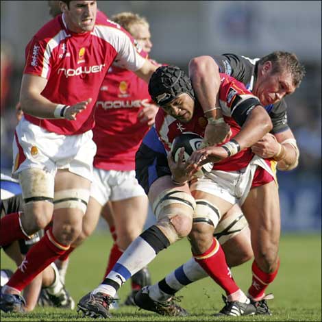Tackle - Bath v Worcester