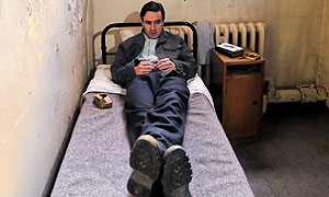 Last Man Hanging: Michael Condron as Robert McGladdery (Photo: Dave Johnston, Miracles Production)
