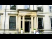 Bruce Durie and resident Peter Gallacher chatting outside 1 Claremont Terrace.