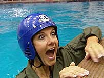 Rebekah in water