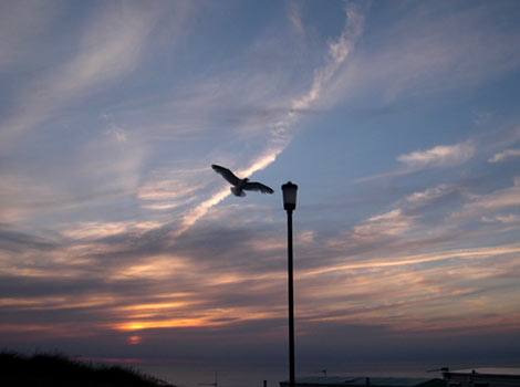 Sunset over Perran Sands