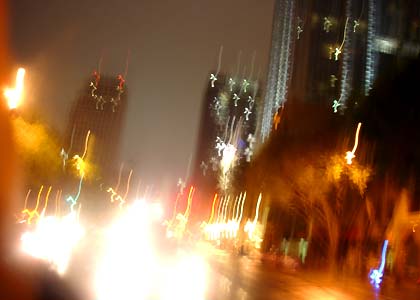 The streets of Austin Texas
