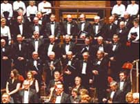 Choir in concert