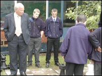 BBC Director General Greg Dyke visits the project