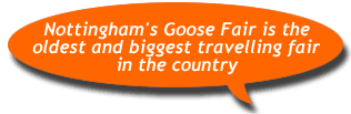 Nottingham hosts the biggest and oldest travelling fair