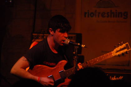 Foals, the band that Beth's been stalking all week.