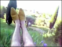 Bir film sahnesi