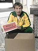 Colin. In his tracksuit