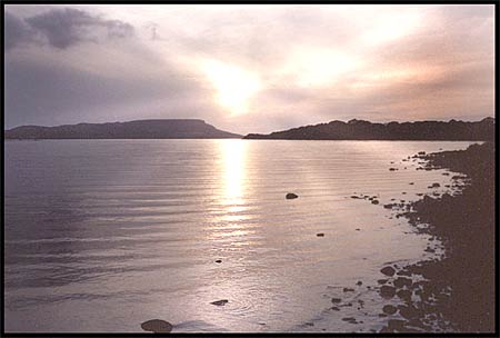Sunset over Lough Erne