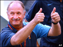 Luiz Felipe Scolari durante entrevista em Lisboa
