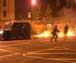 Image of RUC dealing with a riot situation in Belfast
