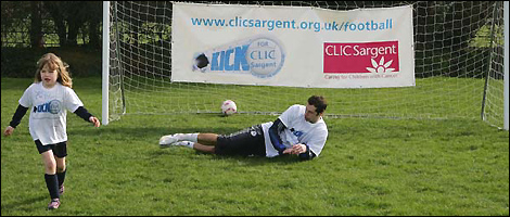 Back of the net for Lily!