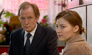 Bill Nighy stars with Kelly MacDonald in The Girl in the Cafe