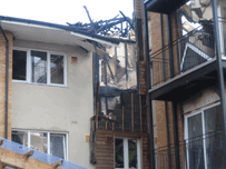 Fire damage
