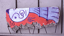 A piece of the Berlin Wall