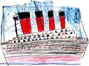 Titanic by Corey Gilmore, Andrews Memorial Primary School, Comber