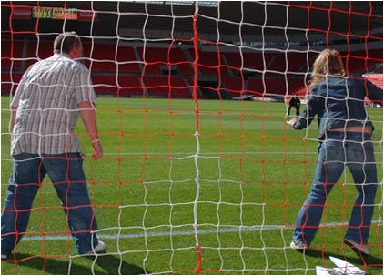 Moyles at the Stadium of Light