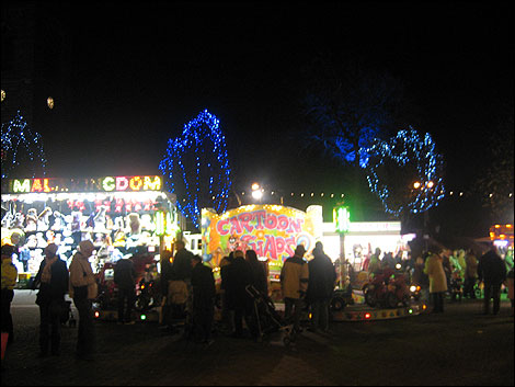 Ilkeston's Christmas lights 2007