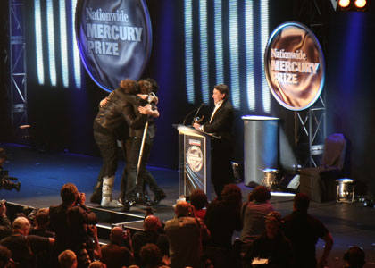 The winner is... Klaxons!