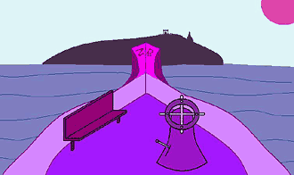Zaphod's Speedboat on Damogran