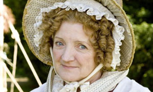 Julia McKenzie plays Mrs Forrester
