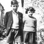 Beryl and her brother Robin, evacuees to Somerset Beryl and her brother Robin, evacuees to Somerset
