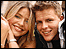 Picture: Jake and Holly at the Fame Academy