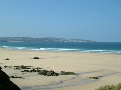 Gwithean beach
