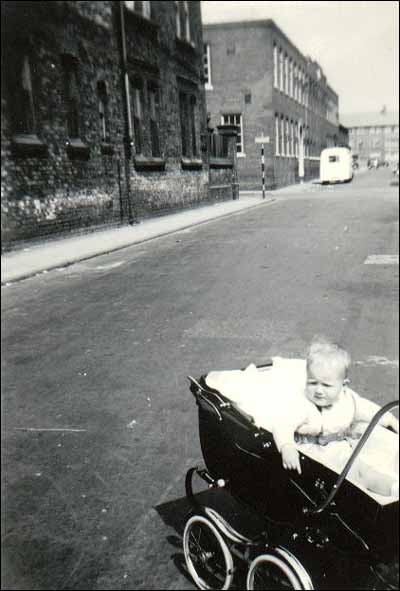 Baby in a pram