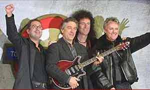 Ben Elton, Robert de Niro and existing members of Queen