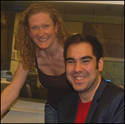 Antonia Brickell with Ben Thapa